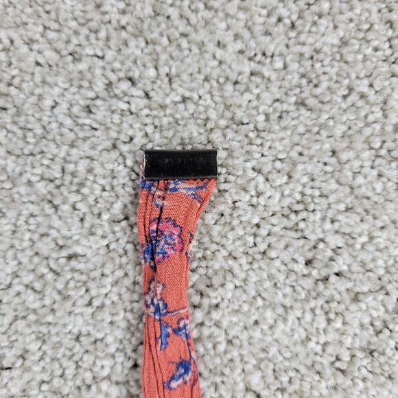 Jessica Simpson Maternity Halter Dress Womens S Pink Blue Floral Gauze A-Line - Picture 7 of 12